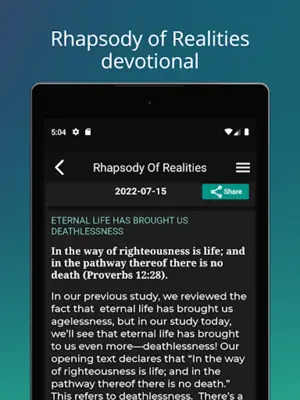 King James Bible android App screenshot 0