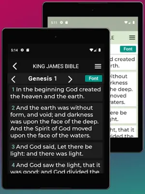 King James Bible android App screenshot 1