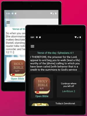 King James Bible android App screenshot 4